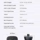 Ugreen Bluetooth 5.0 Adapter og Hurtiglader for Bil PD 31.5W