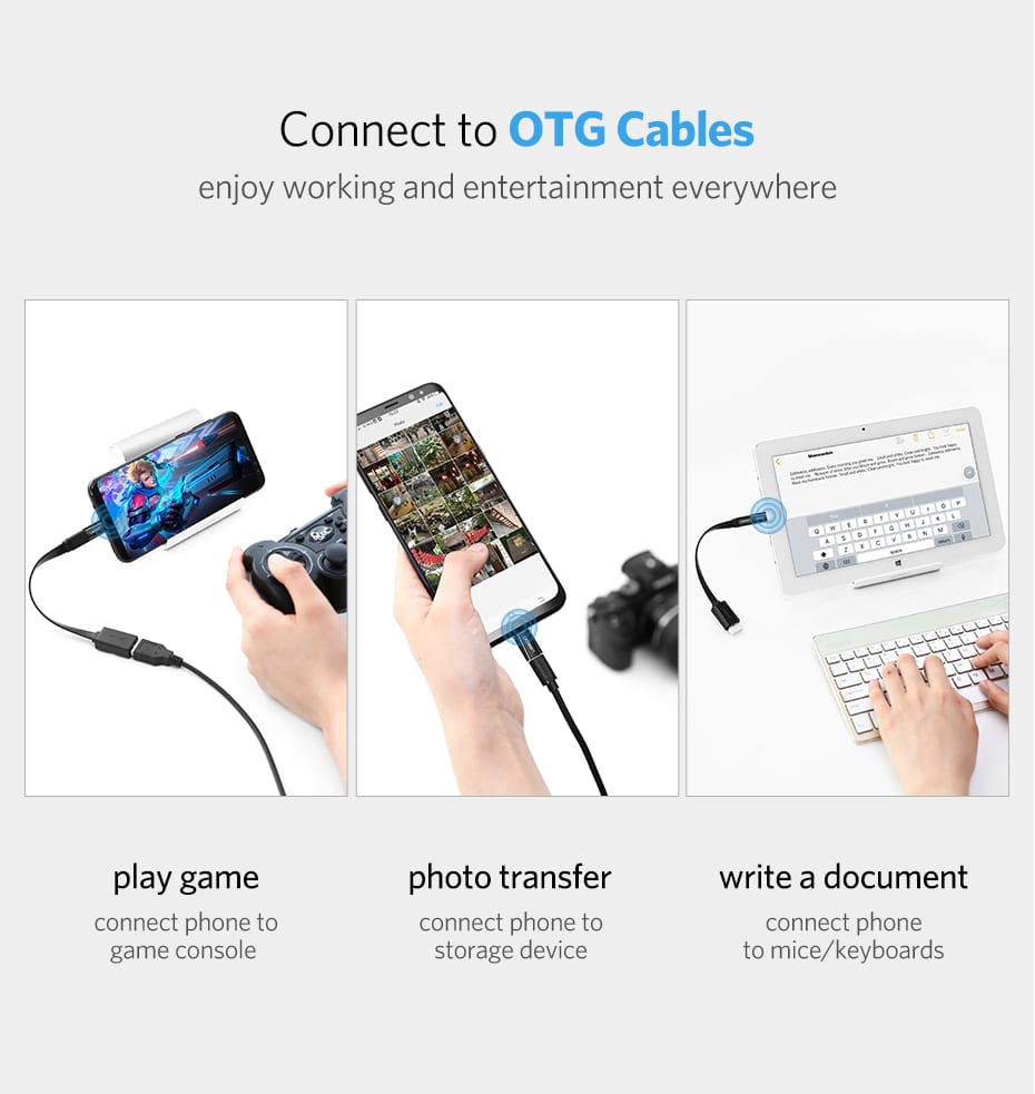 Ugreen USB-C til Micro-USB Adapter 2A
