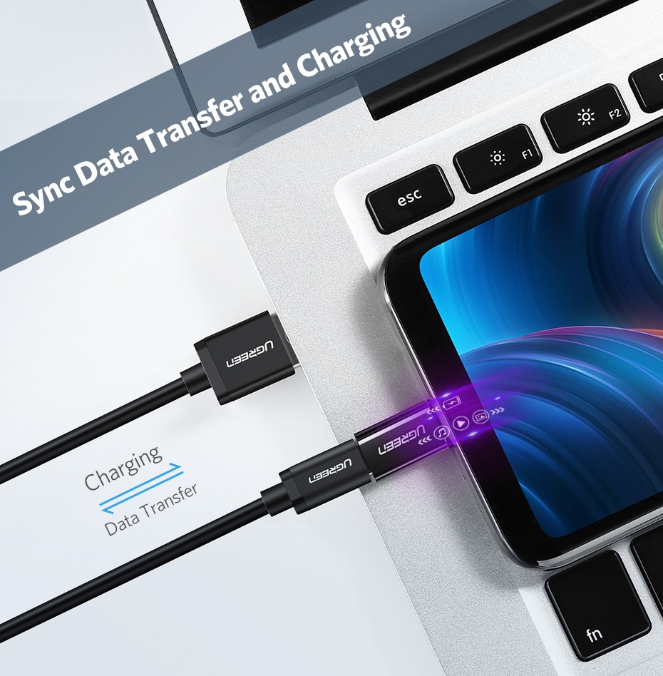 Ugreen USB-C til Micro-USB Adapter 2A