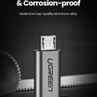 Ugreen Micro-USB til USB-C Adapter 2A