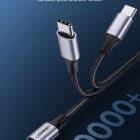Ugreen USB-C 2.0 Kabel Flettet 3A 60W 2m