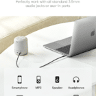 Ugreen 3.5mm AUX Kabel Flettet 2m