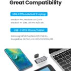 Ugreen USB-C SDTF-Kortleser