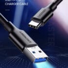 Ugreen USB-A 3.0 til USB-C Kabel 2.4A 2m
