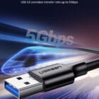 Ugreen USB-A 3.0 til USB-C Kabel 2.4A 2m