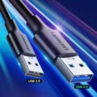 Ugreen USB-A 3.0 til USB-C Kabel 2.4A 2m