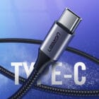 Ugreen USB-A 2.0 til USB-C Kabel Flettet 3A 2m