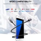 Ugreen USB-A 2.0 til Micro-USB Kabel Flettet 2A 2m