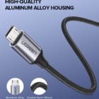 Ugreen USB-A 2.0 til Micro-USB Kabel Flettet 2A 2m