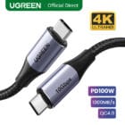 Ugreen USB-C 3.1 Gen2 Kabel Flettet 5A 100W 1m