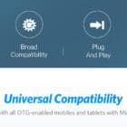 Ugreen Micro-USB til USB-A 2.0 OTG Adapterkabel
