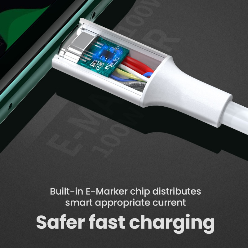 Ugreen USB-C 2.0 Kabel 5A 100W 2m